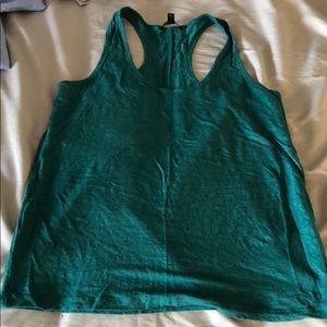 Banana Republic 100% Linen Tank - Green